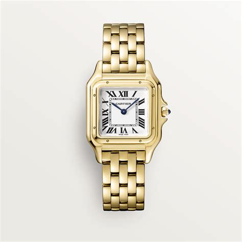 cartier gold watch mens|solid gold cartier watch.